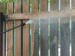 How to Pressure Wash a Fence