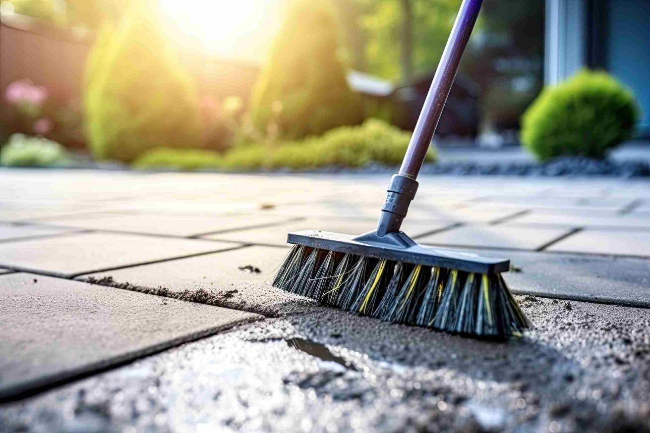 scrub-brush-paver-driveway